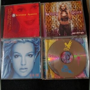 Lot of Four Britney Spears Music CD's Oops In The Zone Clairol Sampler Britney